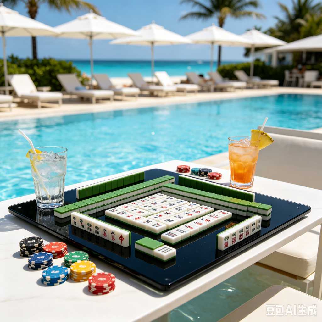 chinese mahjong accessory set