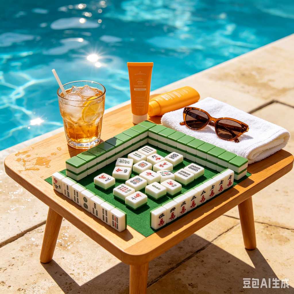 bright color mahjong tiles