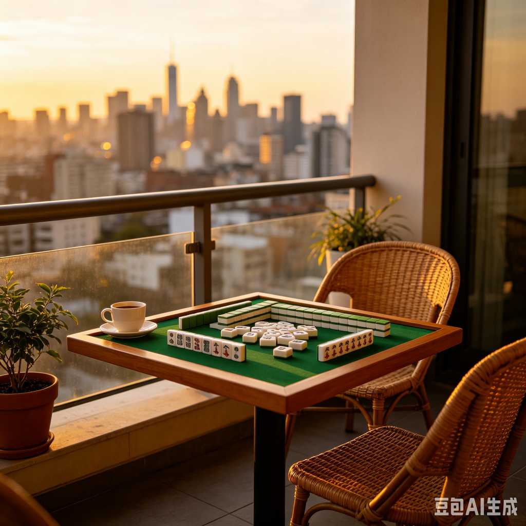 hand crafted mahjong set