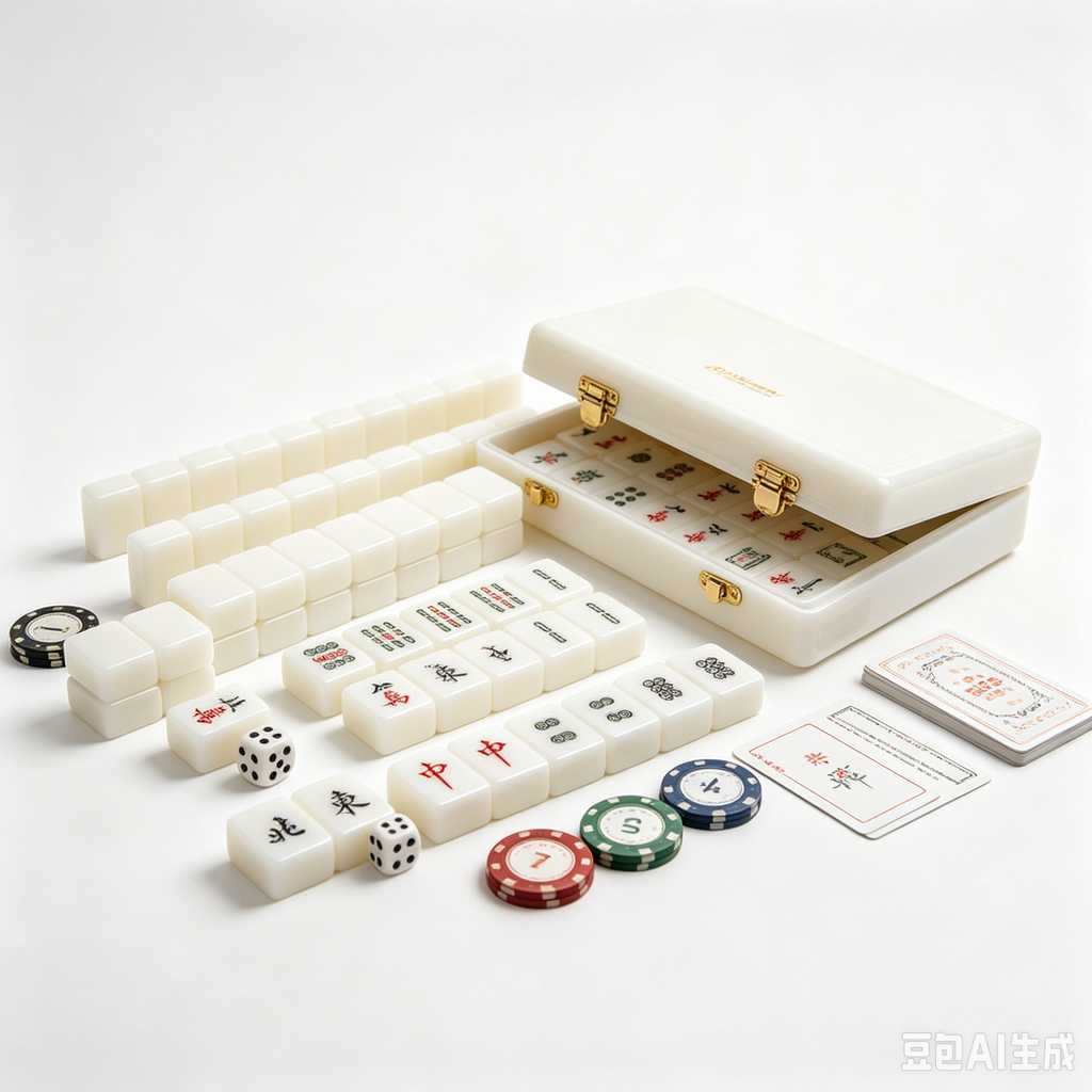 high grade gift box mahjong set