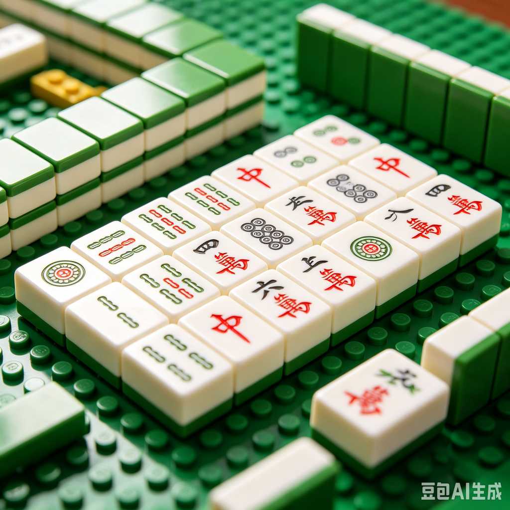 compact mahjong set for small home