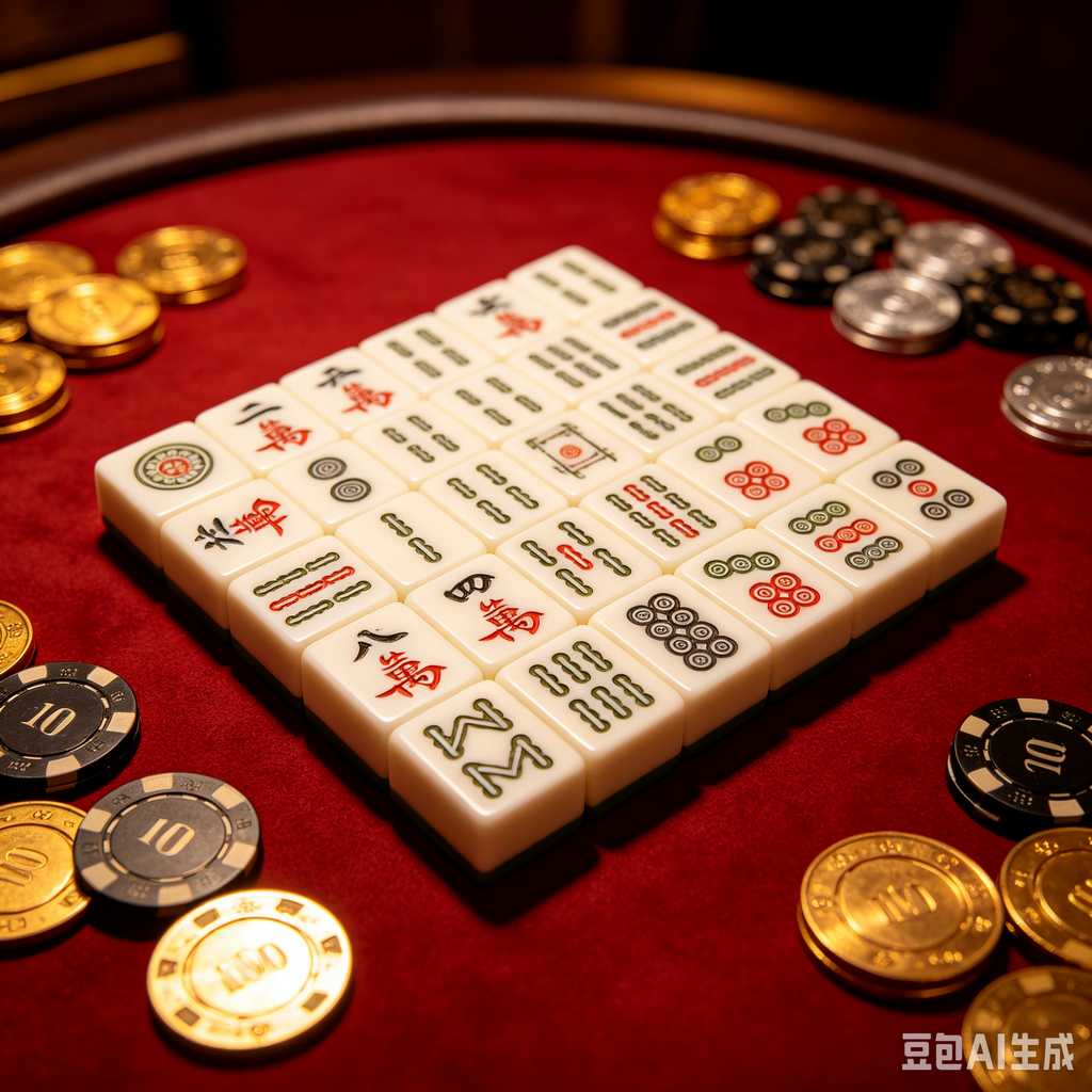 traditional color mahjong set